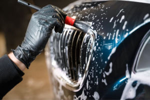 detailed car washing
