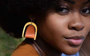 The benefits of wearing leather earrings, and why they're so popular