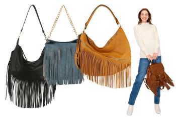 Assorted Styles of Wholesale Fringe Handbags