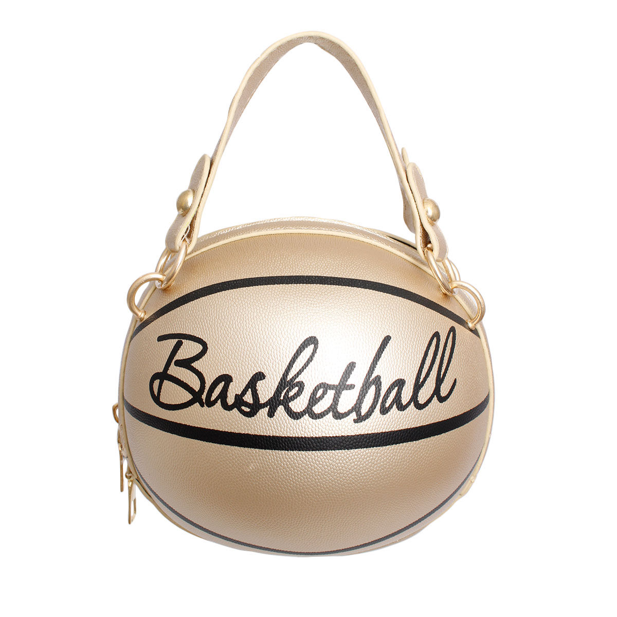 CoCopeaunts Girls Small Round Basketball Shaped Crossbody Bag Fashion PU  Leather Mini Tote Bag Purse For Women - Walmart.com