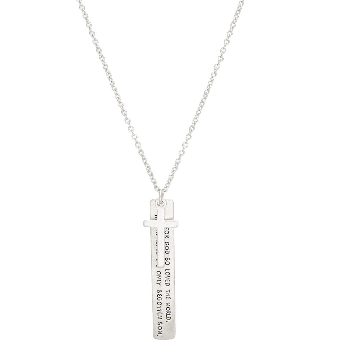 Gucci deals Burnished Silver Necklace