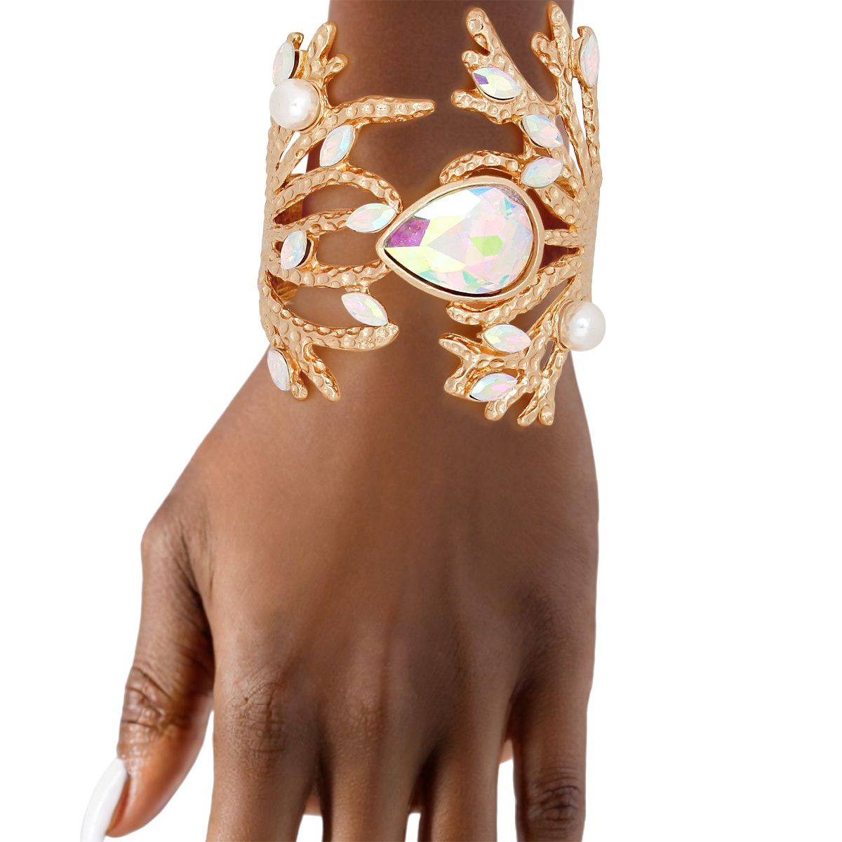 atelier el Drop bangle（K10＋pearl） B102147_24