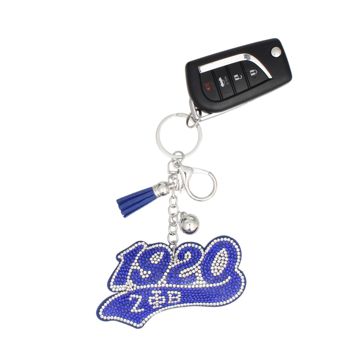 Wholesale ZPB Sorority 1920 Padded Keychain Bag Clip