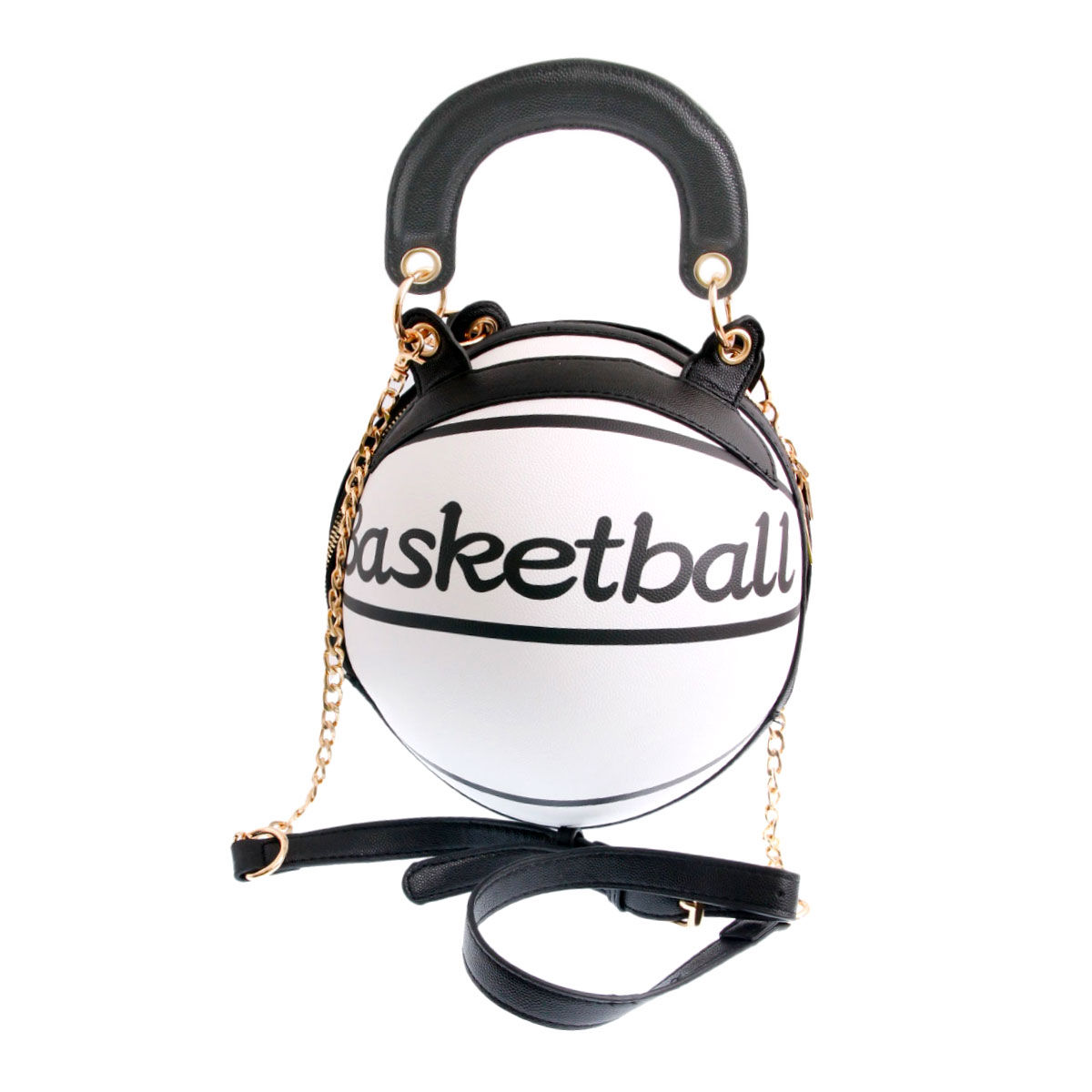 White Basketball Handbag Order Wholesale