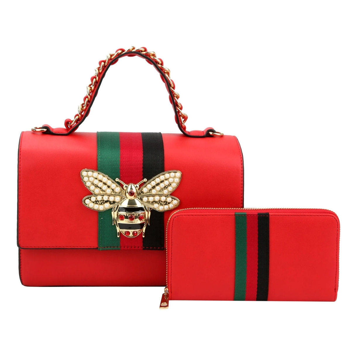 Gucci Red Calfskin Queen Margaret Backpack Aged Gold Hardware Available For  Immediate Sale At Sotheby's