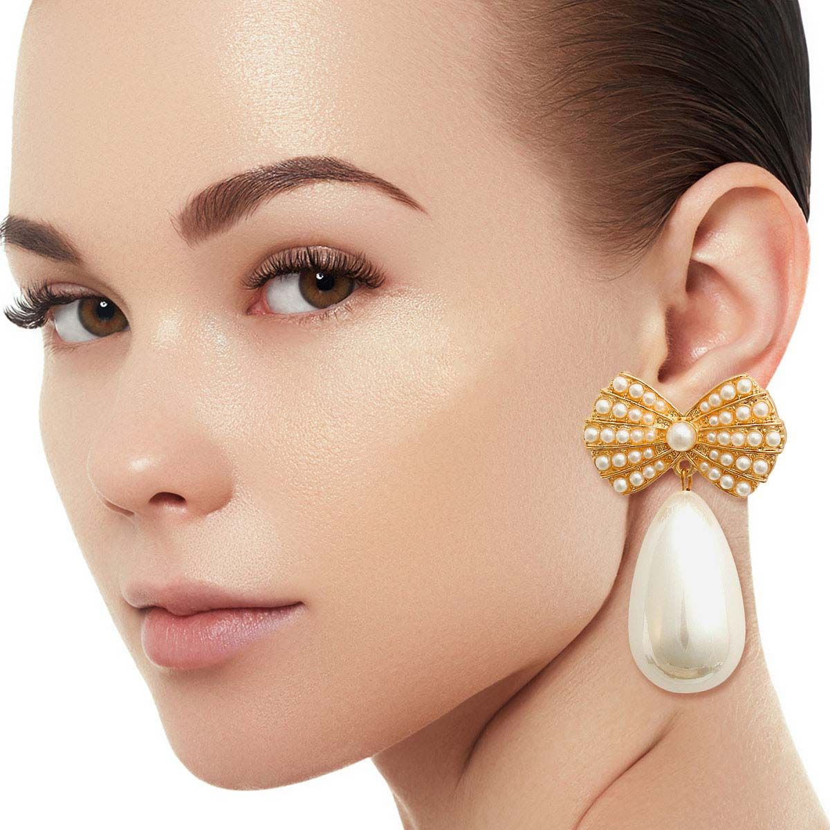 Wrapped In A Bow Drop Earrings