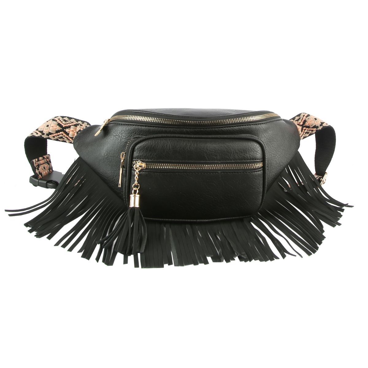 Fringe fanny pack best sale