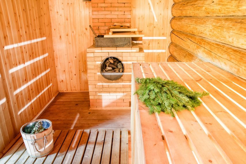 Russian Banya sauna