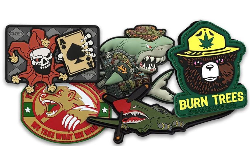 Custom PVC Patches Ideas | PinktownUSA