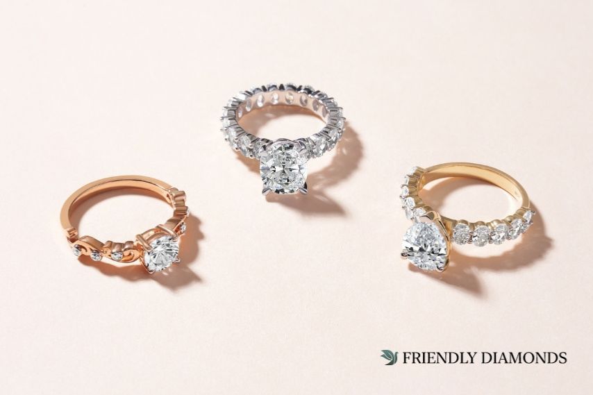 Trendy Diamond Engagement Rings | PinktownUSA