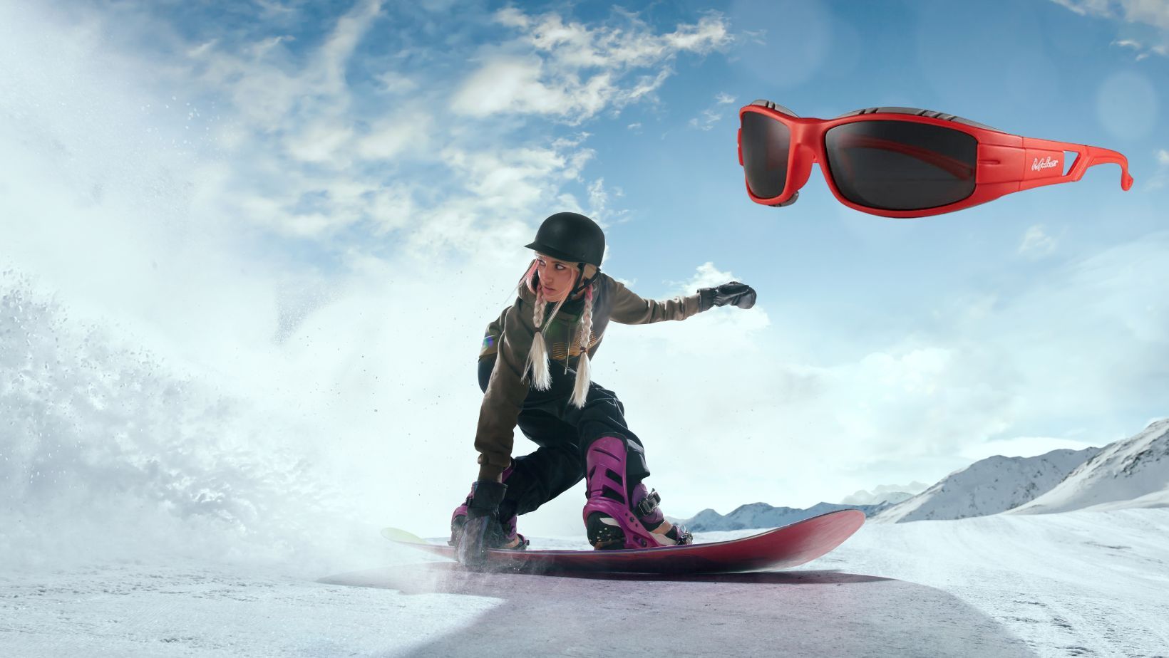 Modest Eyewear Snowboarding PinktownUSA