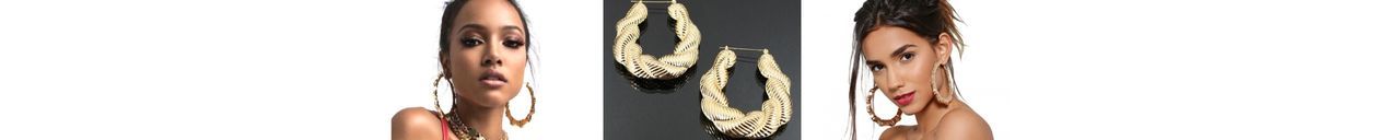 Wholesale Bamboo Earrings bulk jewellery