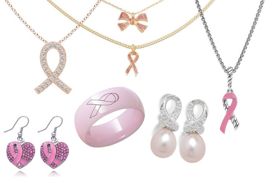 wholesale breast cancer necklace