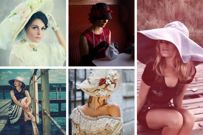 History of women's store hats