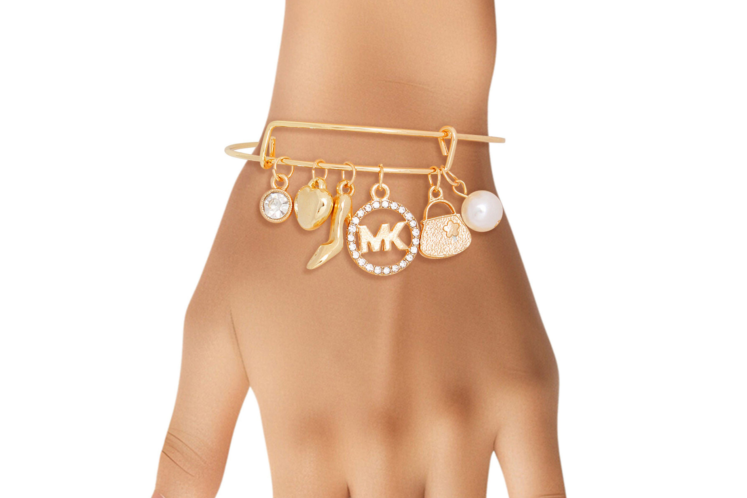 Mk charm bracelet store