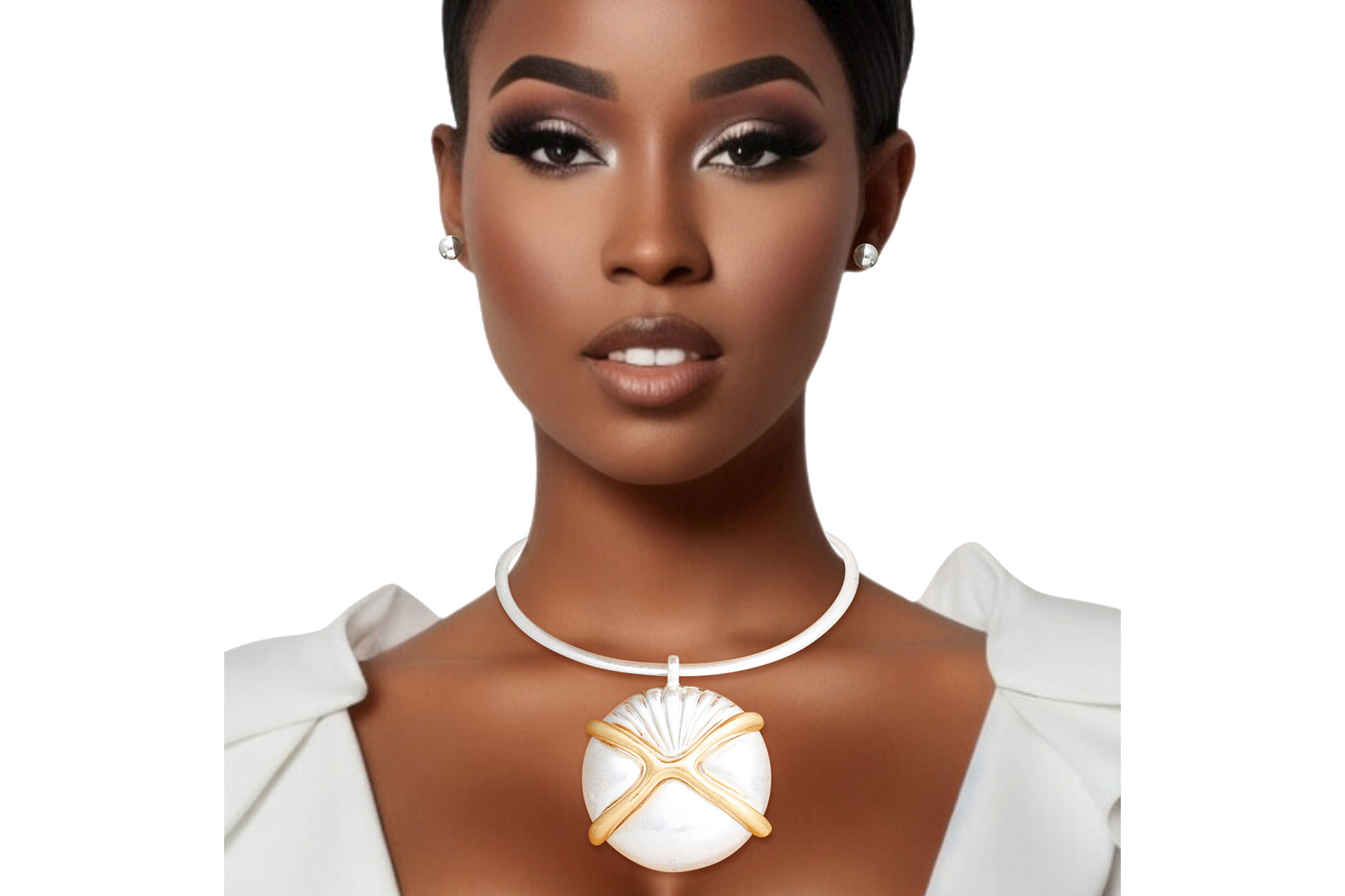 Matte pendant set deals