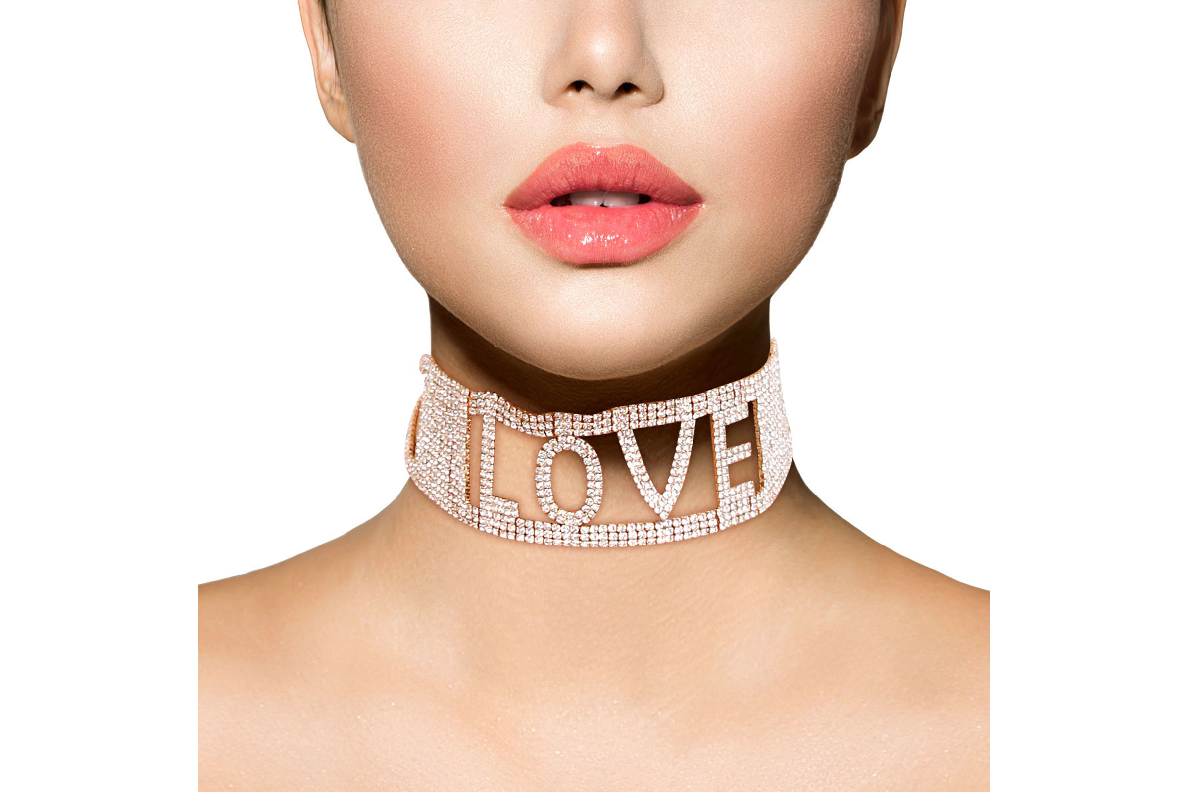 Bling choker on sale