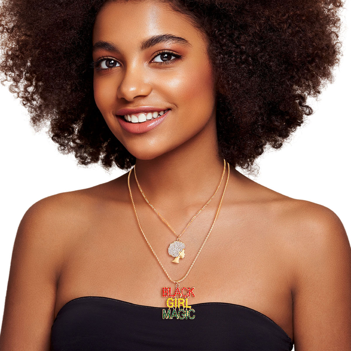 [BLACKMUSE] 芸能人着用☆glam-multi-chain-gold-mix necklace Amazon.com: New 2024 Punk Multi Layered Gold Color Chain
