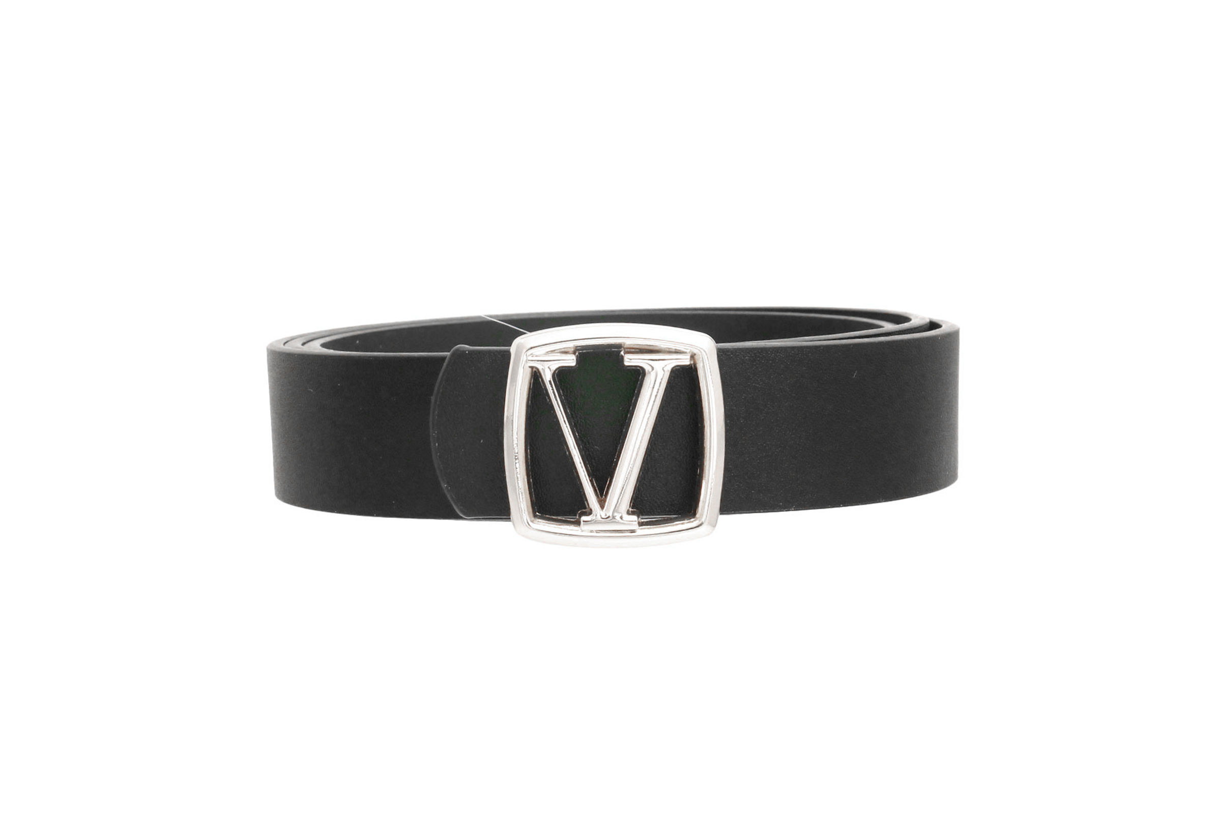 Silver designer belt on sale