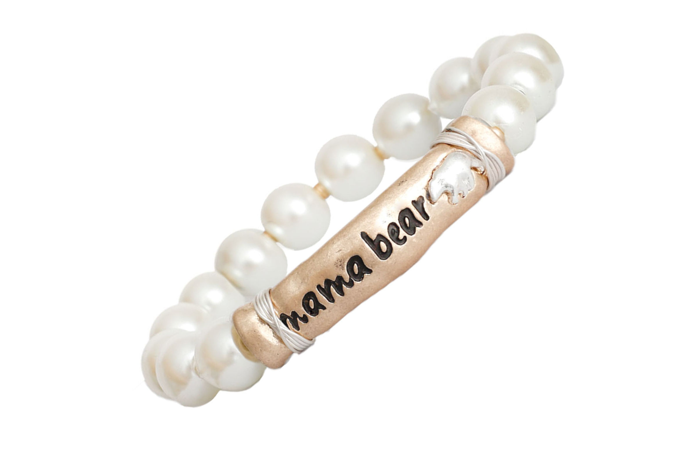 Momma bear bracelet clearance
