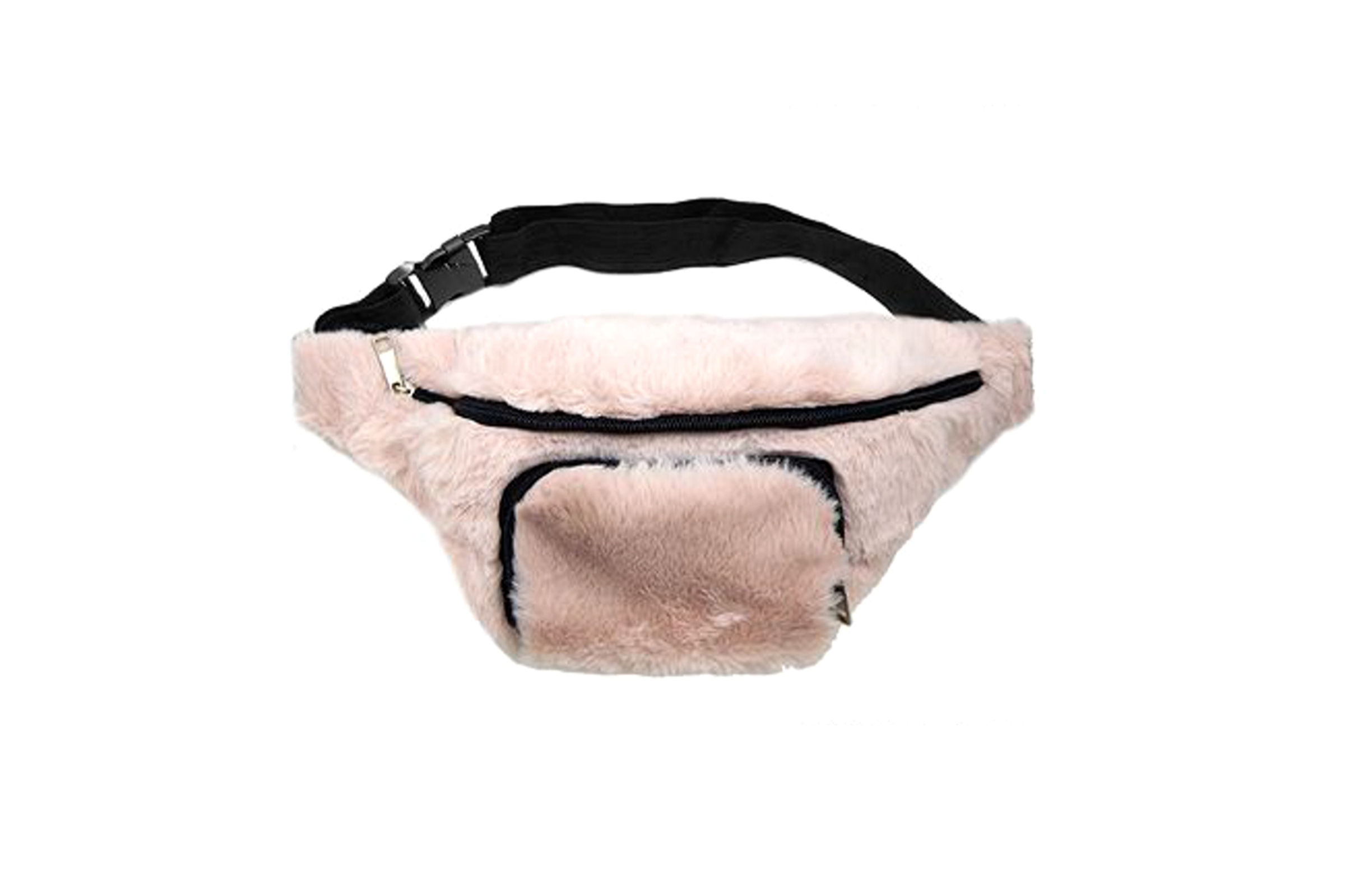 Pink Fur Fanny Pack Order Wholesale