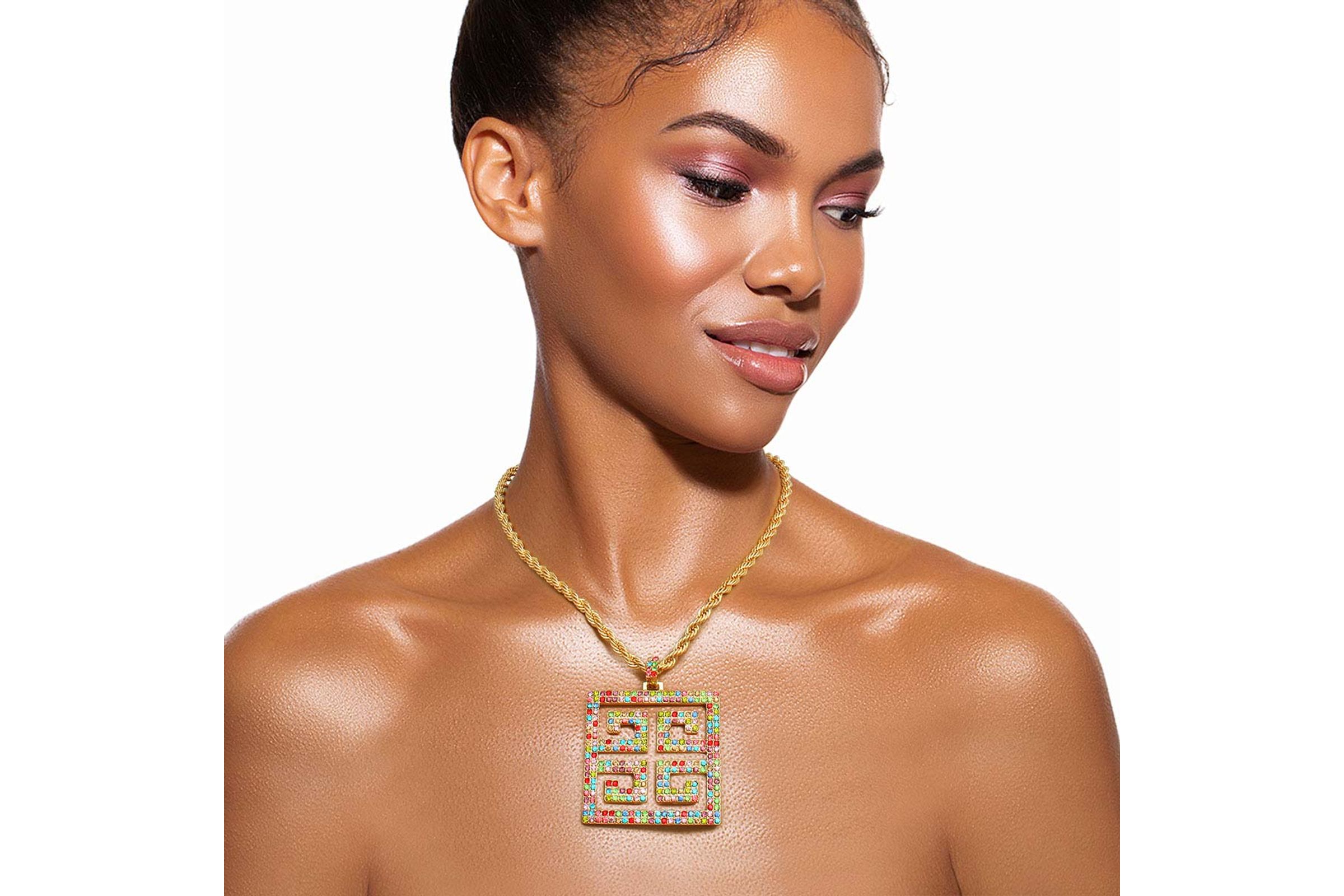 Greek key chain necklace hot sale