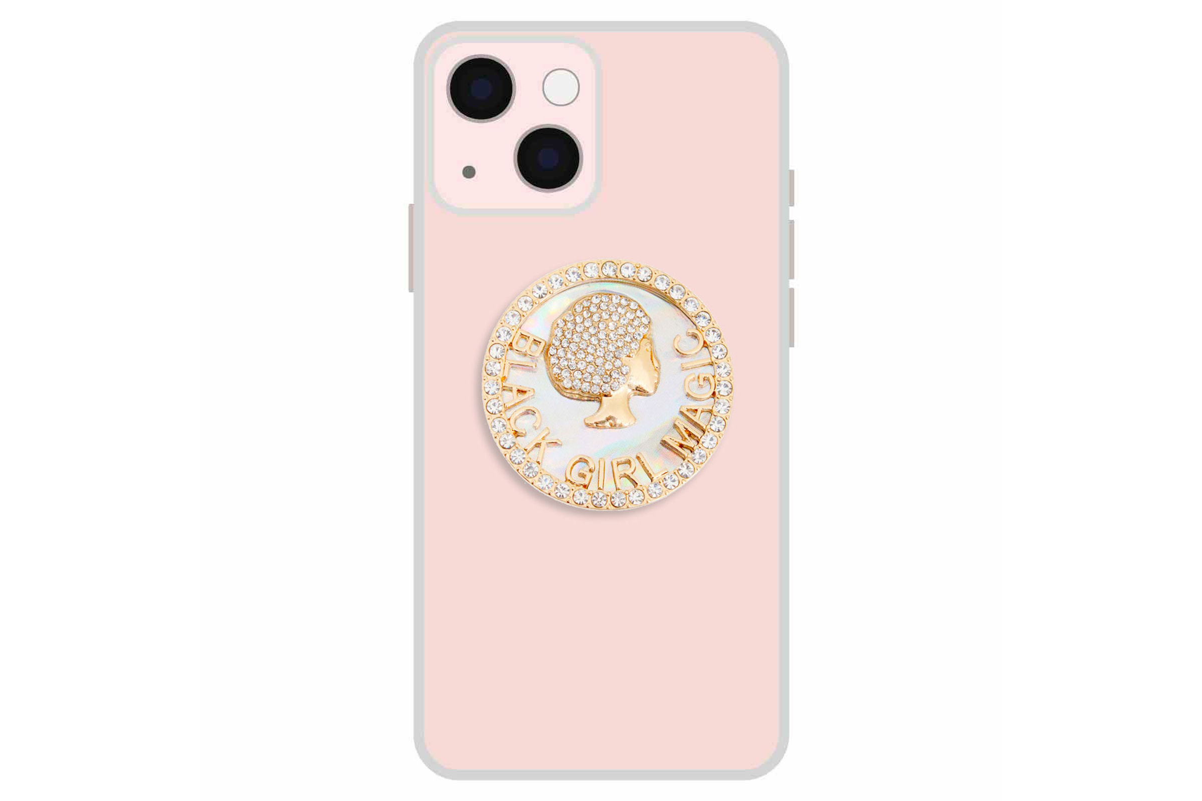 Black and rose gold popsocket online