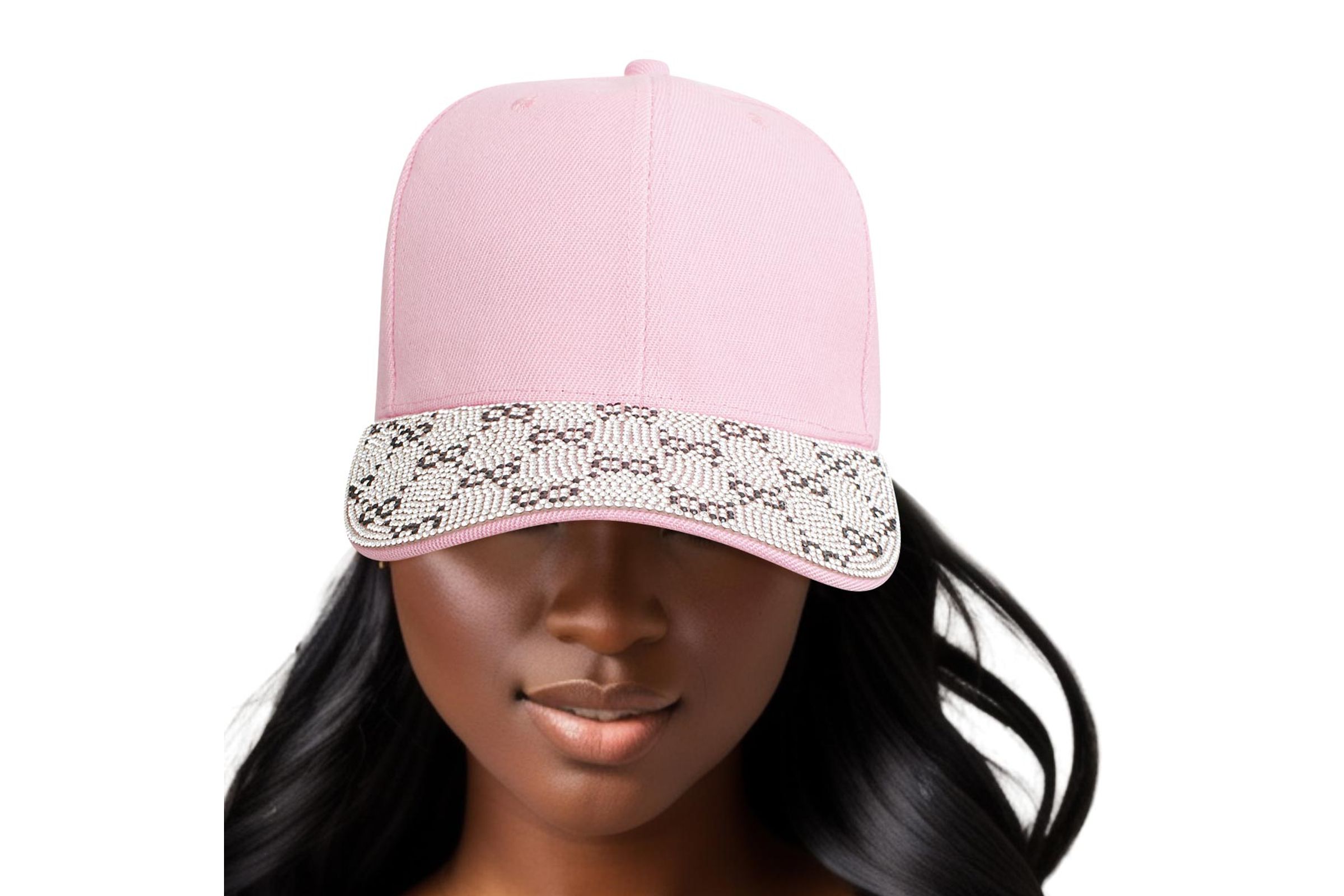 Bling sales baseball caps