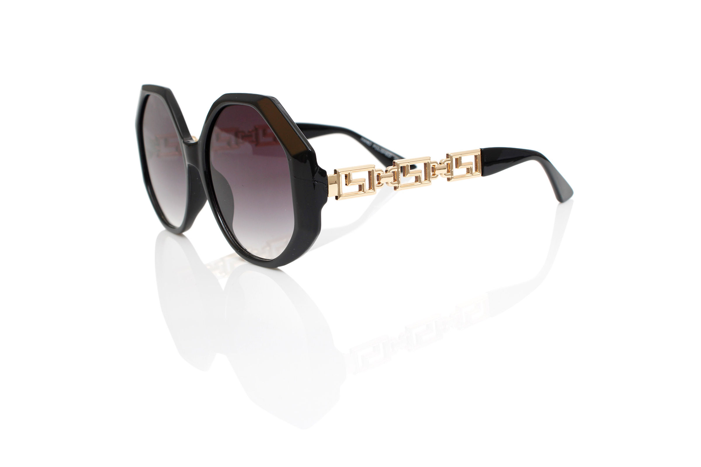 Black greca shop squared sunglasses