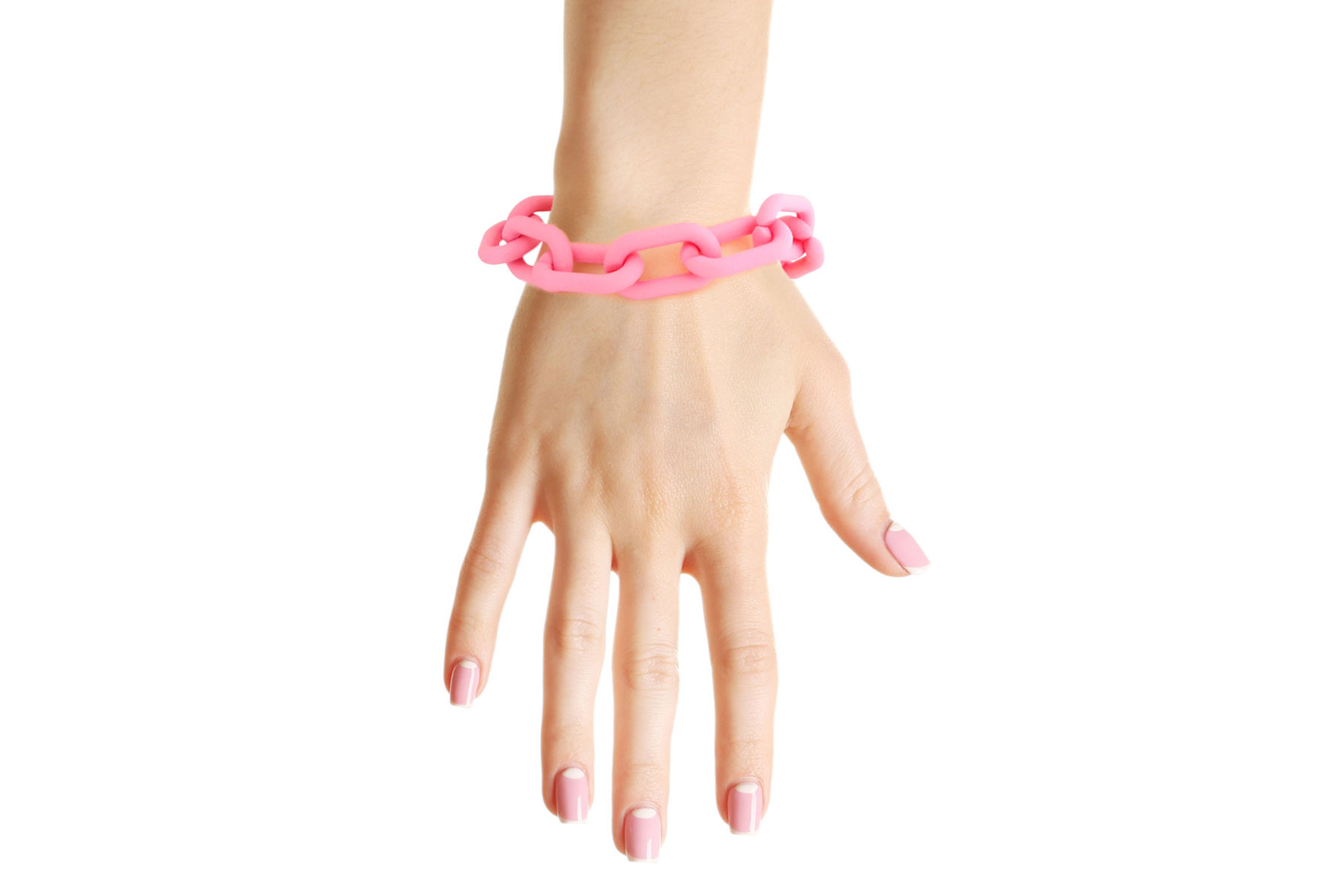 Rubber chain bracelet shop