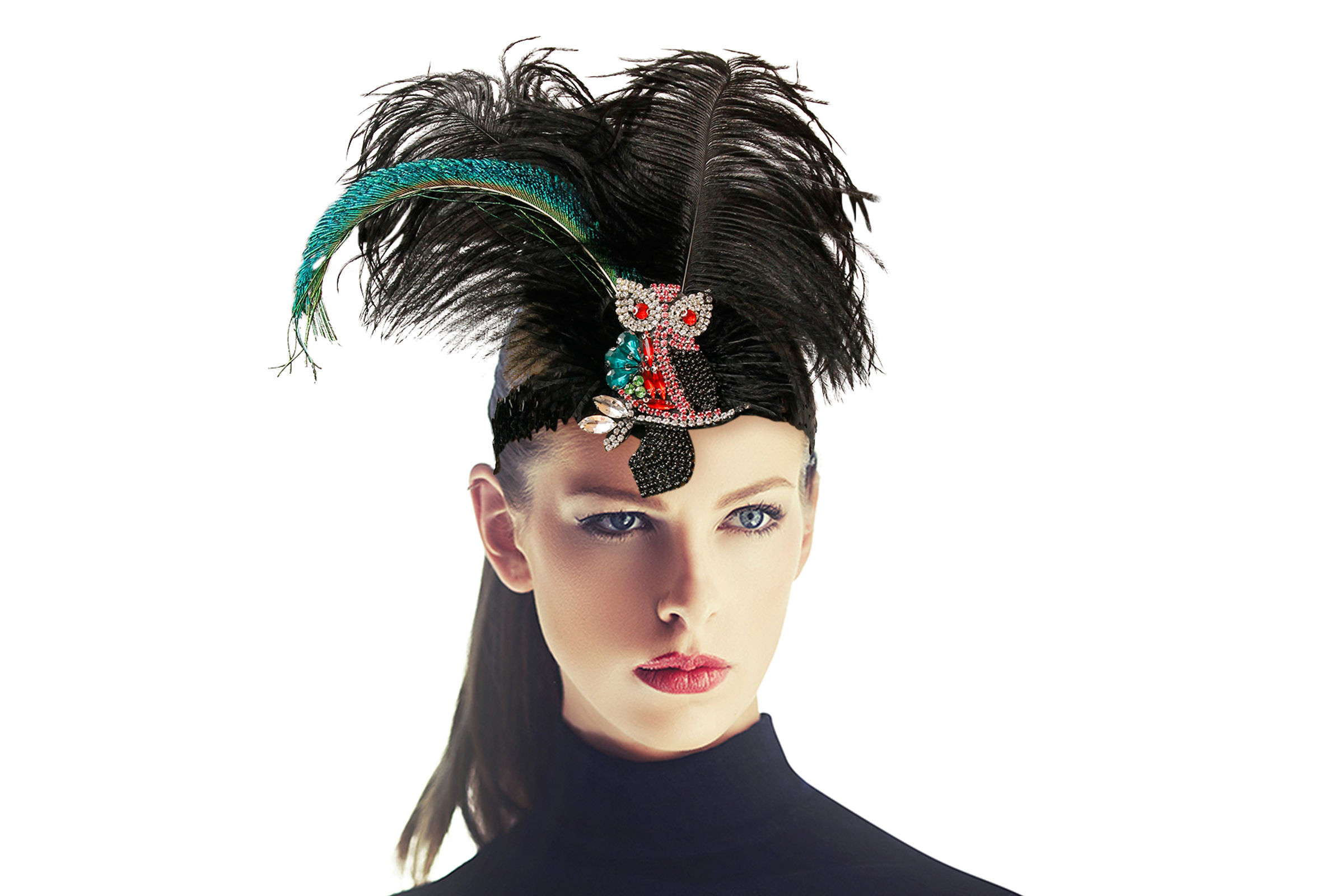 Owl on sale feather headband