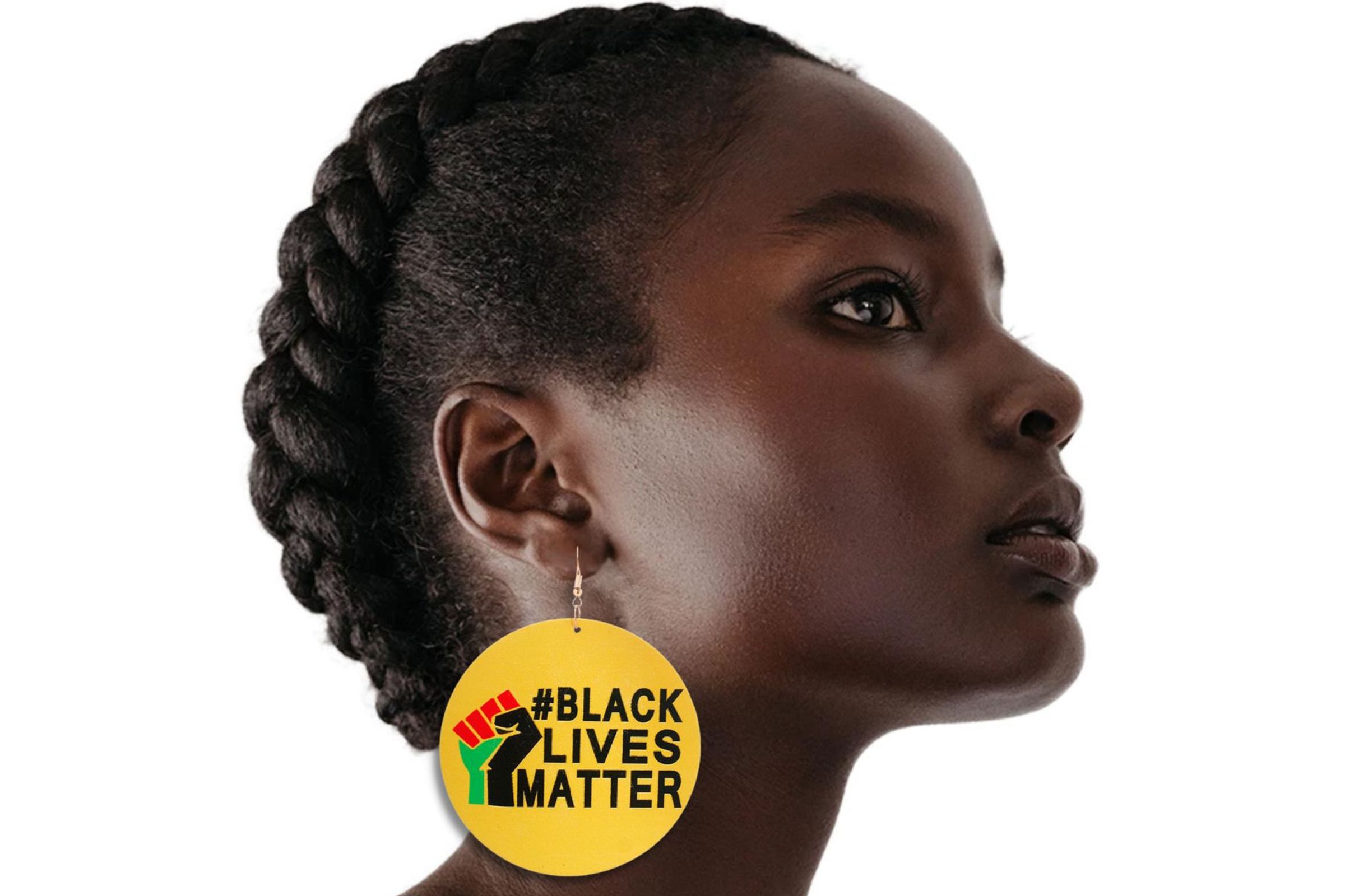 Blm 2025 fist earrings