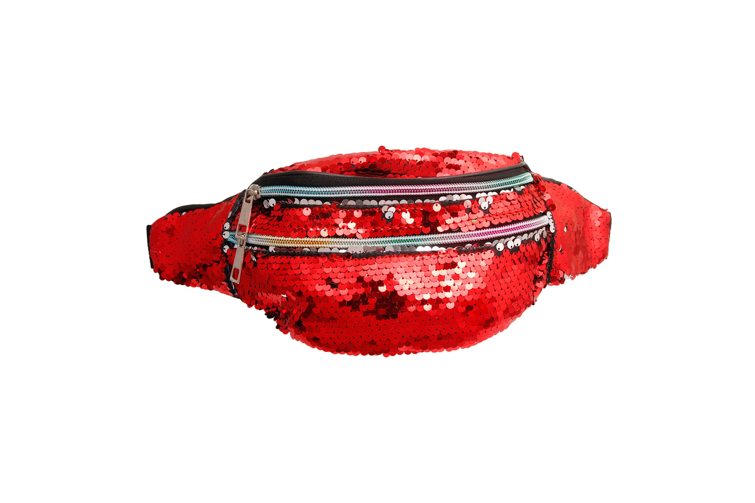 Red sequin fanny pack on sale