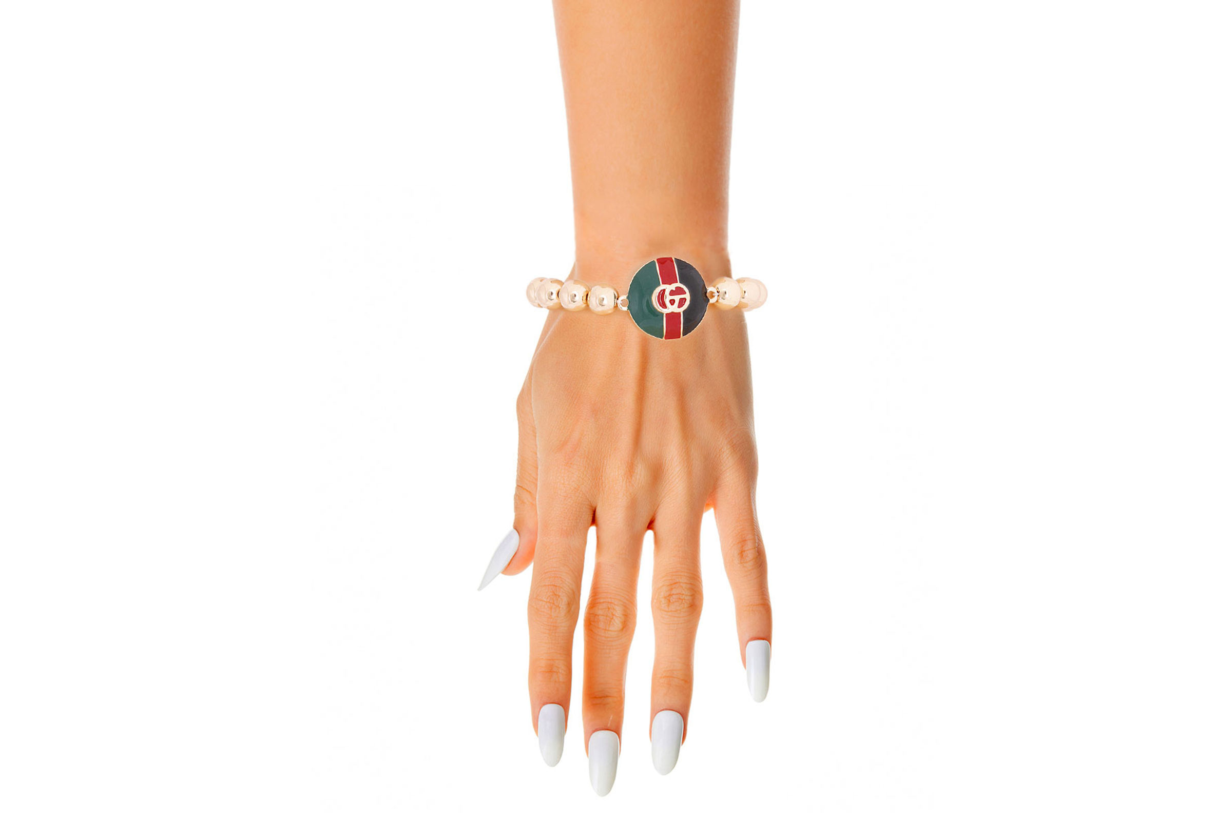 Metal on sale ball bracelet