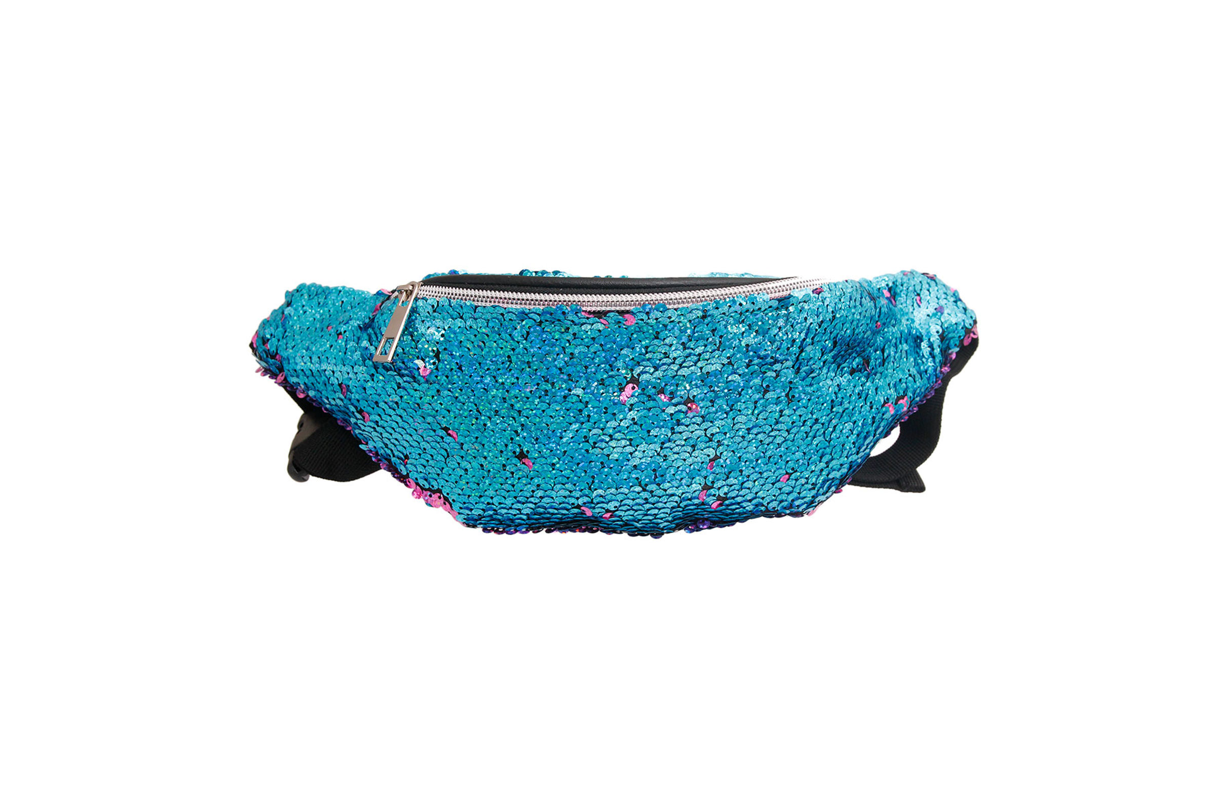 Purple sequin fanny pack online