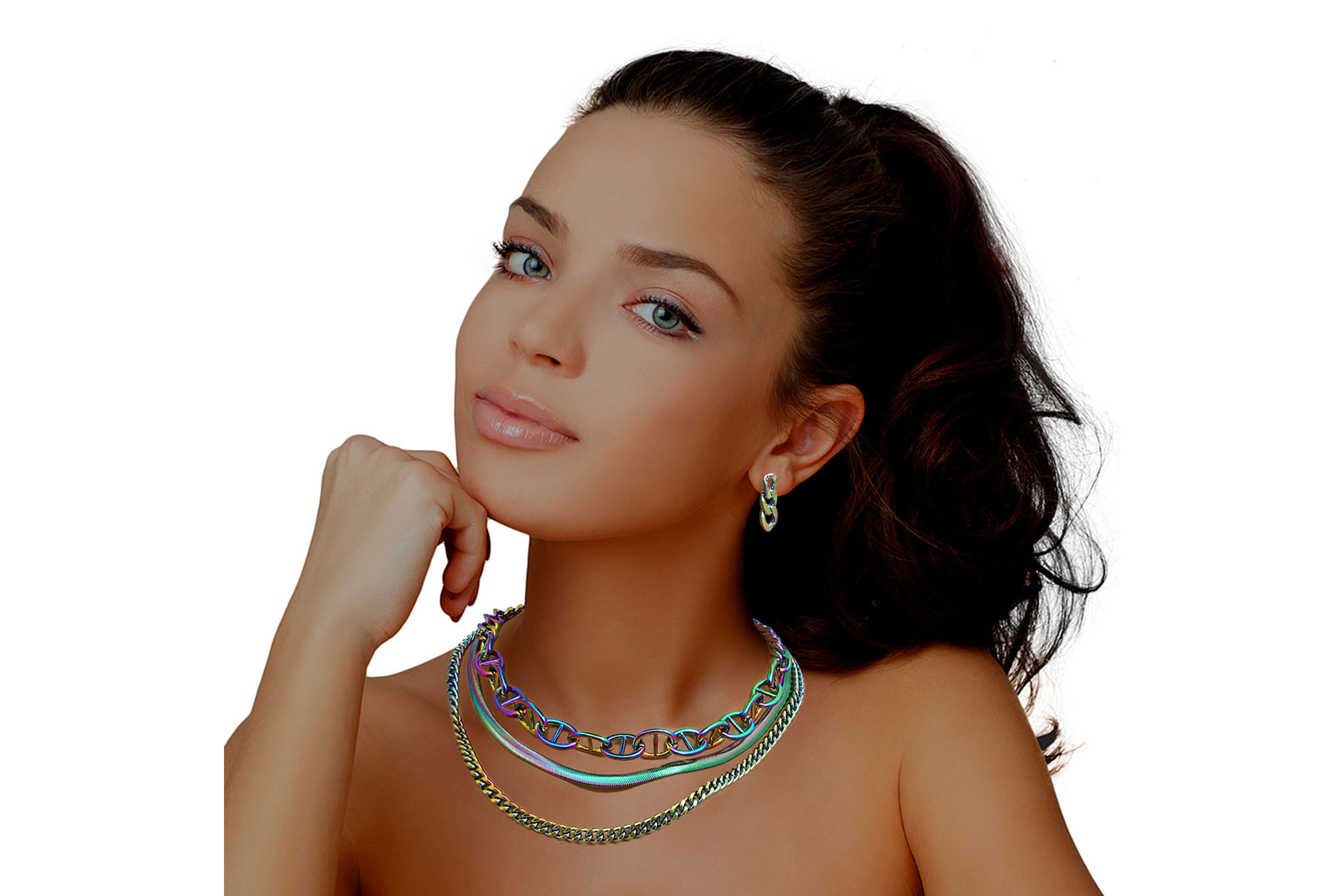 Rainbow 2025 metal chain