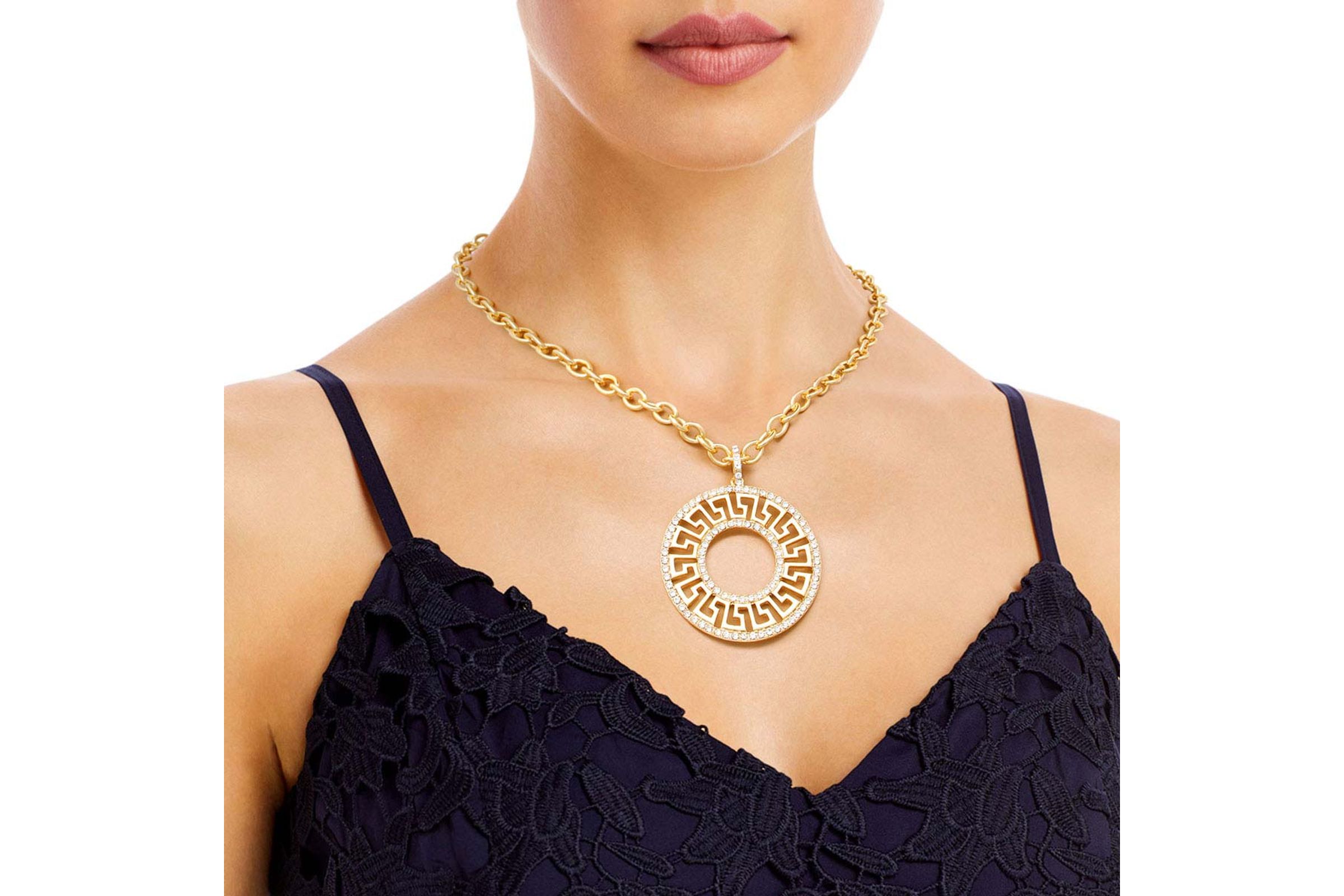 Athena Olive Necklace in Gold and Silver set with Ancient Greek Coin –  Goldmakers Fine Jewelry