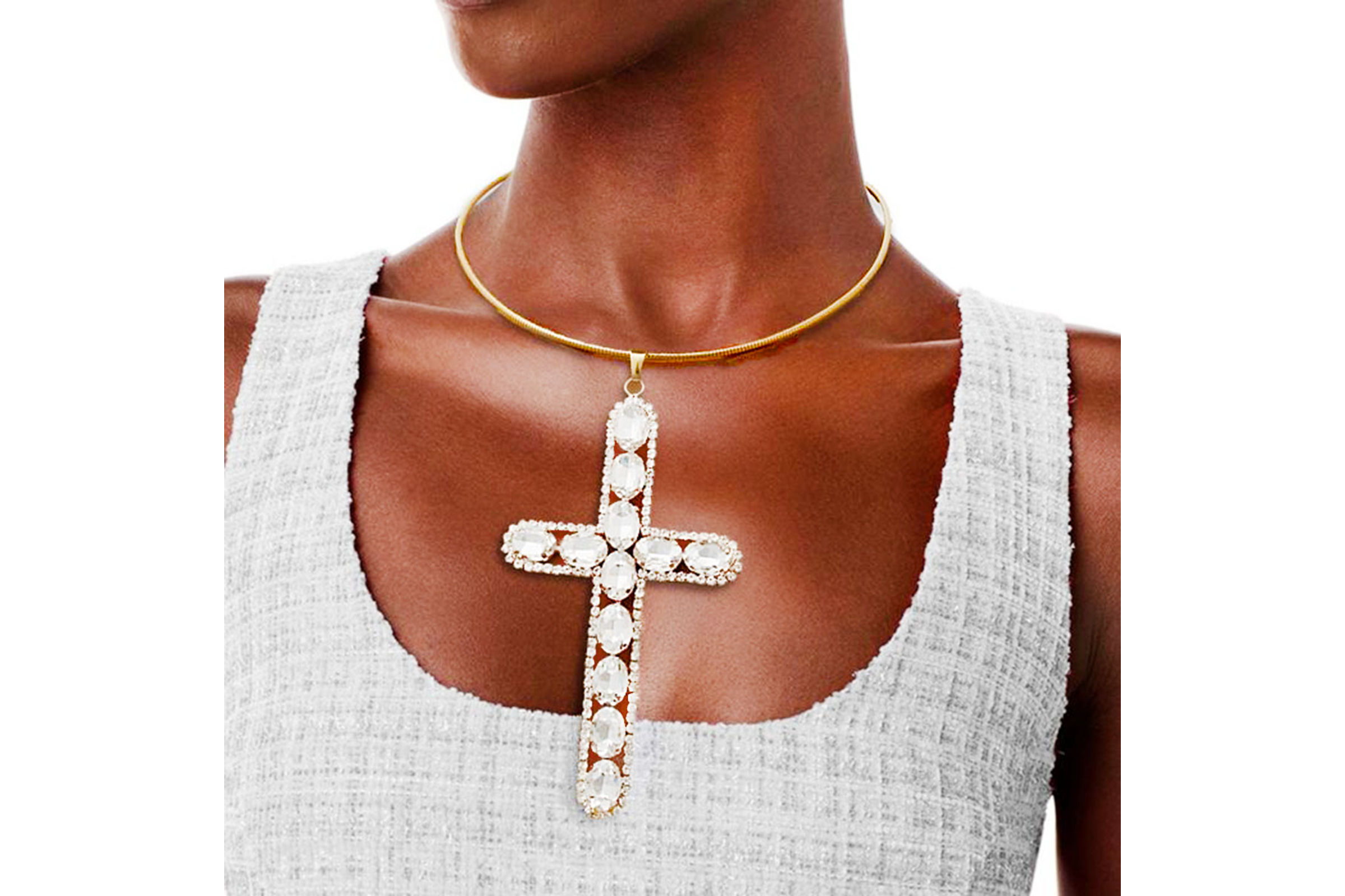 Expensive cross necklace top