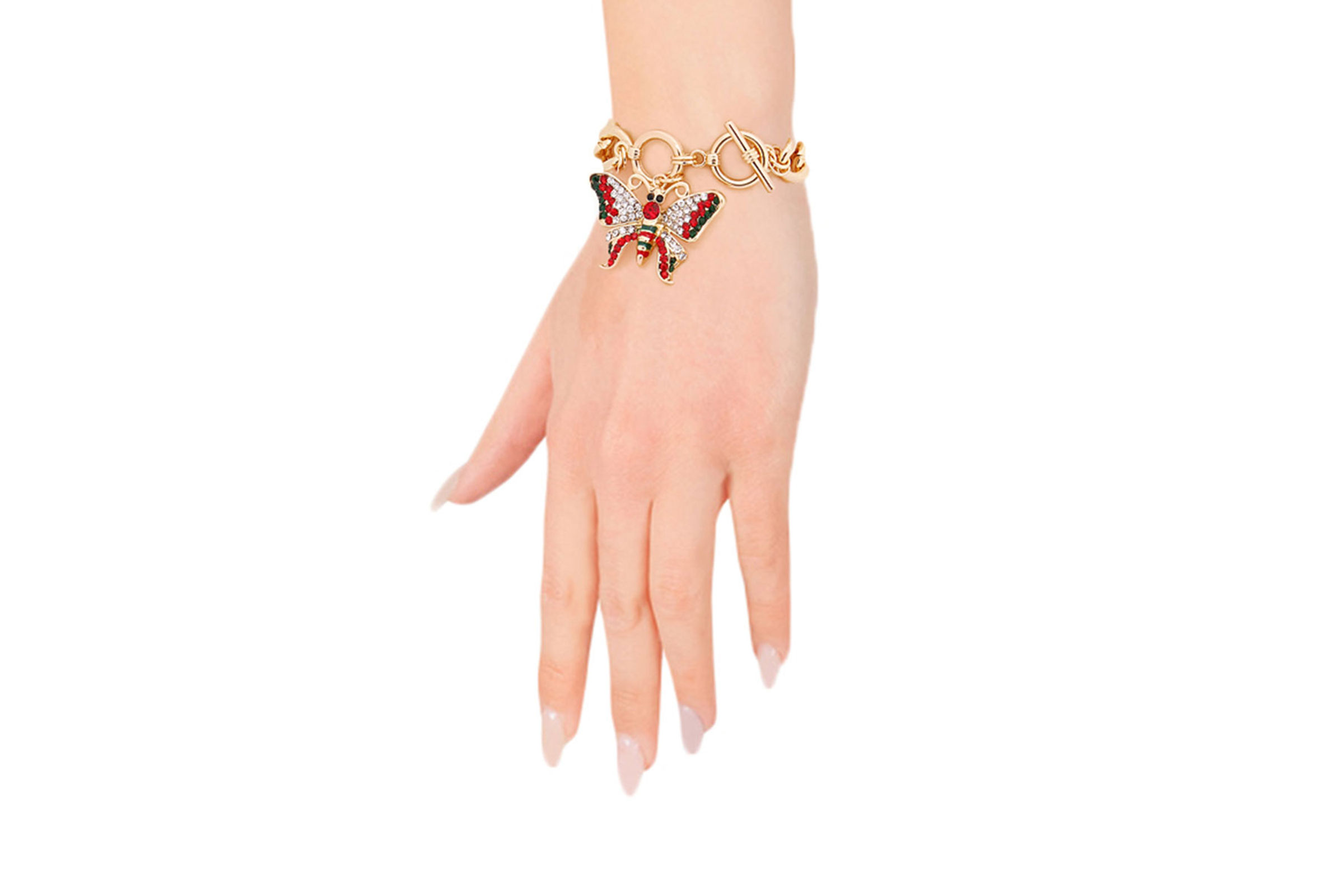 Red butterfly bracelet online