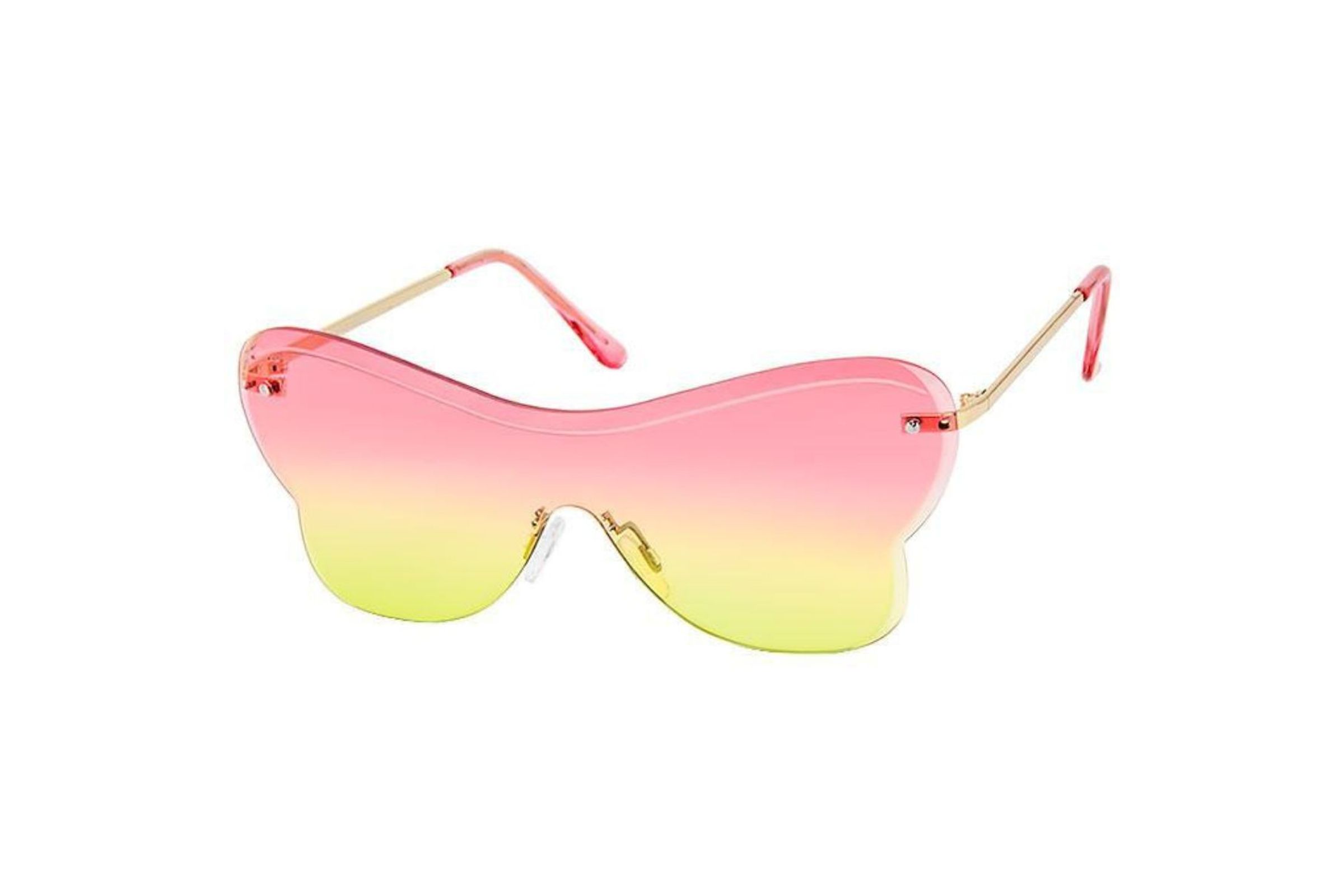 Pink shop butterfly sunglasses