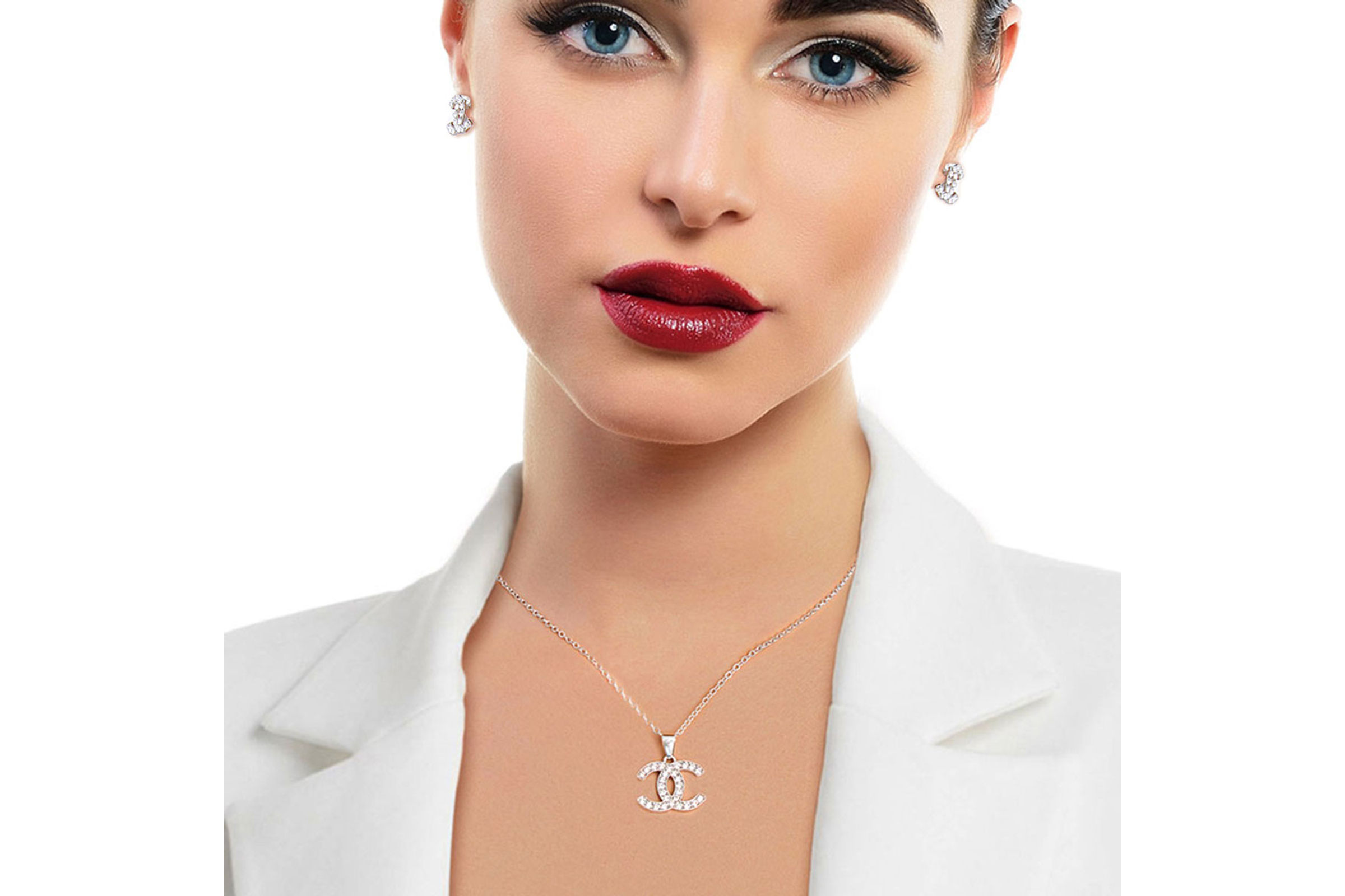 Dozen CC Pendant Necklace Sets