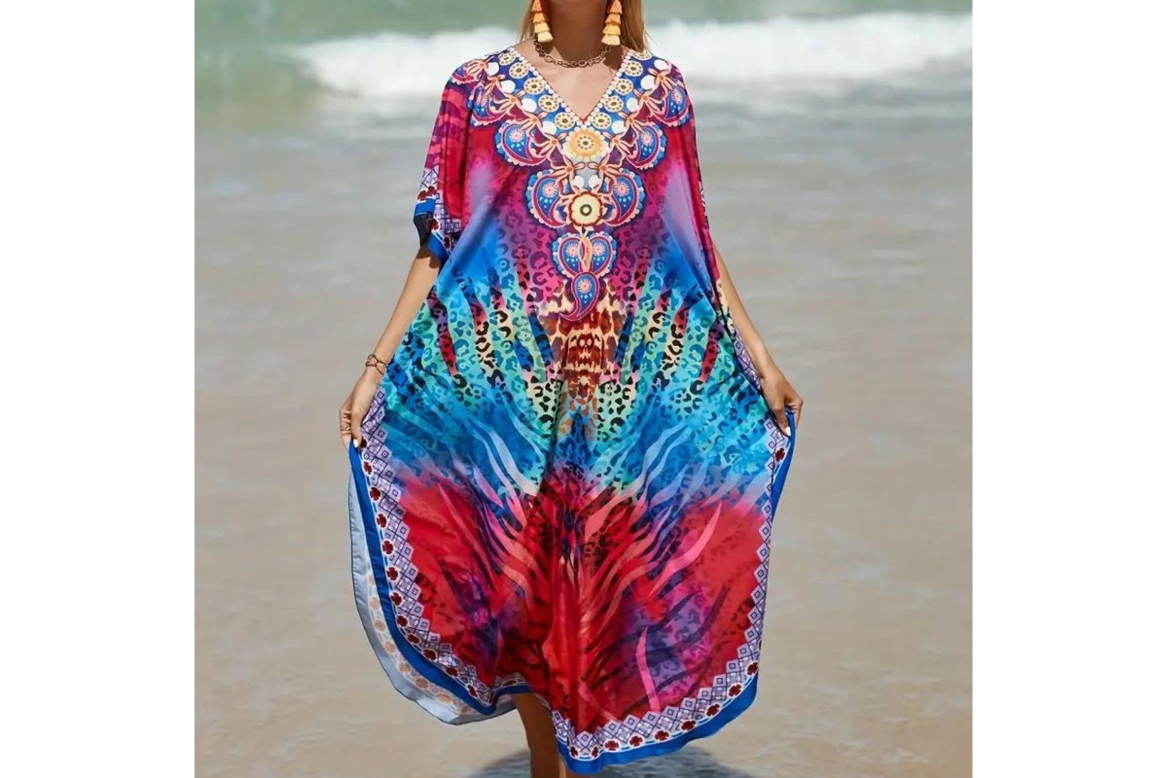 Tribal boho dress clearance