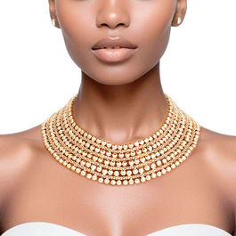 Wide choker necklace new arrivals