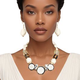 Chunky bead necklace wholesale discount