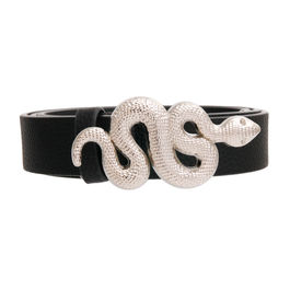 White gucci snake belt 2025