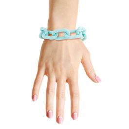 Rubber chain bracelet on sale