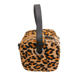Leopard Fur Cube Handbag- Order Wholesale