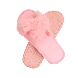 Size Small Pink Fur Slippers