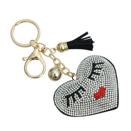 Sassy Heart Keychain Bag Charm