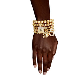 Shiny Gold Boutique Charm Bracelets